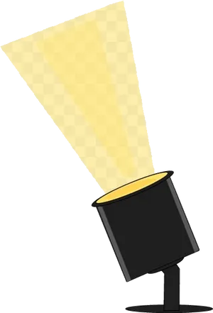 Spotlight Illumination Vector PNG image