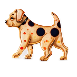 Spotted Small Dog Pattern Png 83 PNG image