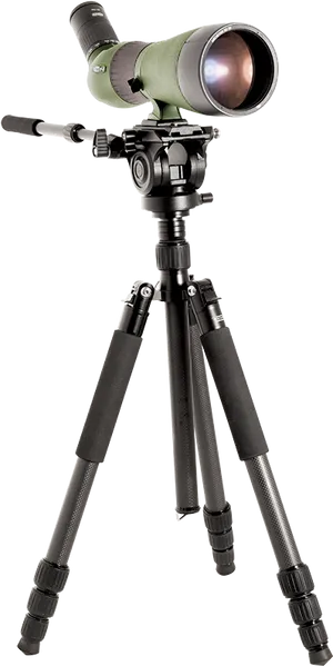 Spotting Scopeon Tripod PNG