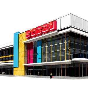 Sprawling Shopping Mall Building PNG Jda