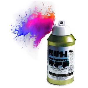 Spray Paint Art PNG 05252024