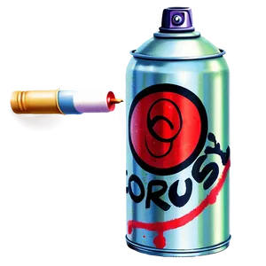 Spray Paint Can Art PNG 05252024 PNG