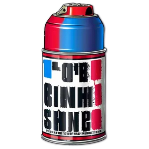 Spray Paint Can Art PNG Bpk26 PNG