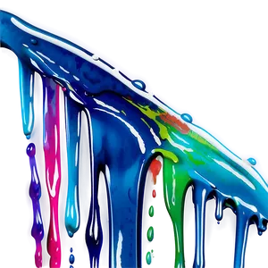 Spray Paint Drip Background PNG 06282024