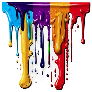 Spray Paint Drip Effect PNG Lrn7 PNG