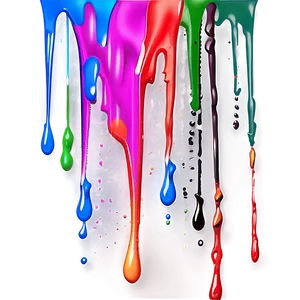 Spray Paint Drip Pattern PNG Sme