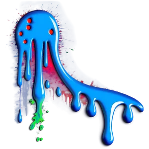 Spray Paint Drip Silhouette PNG Vyt