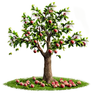 Spring Apple Tree Png 06132024 PNG image