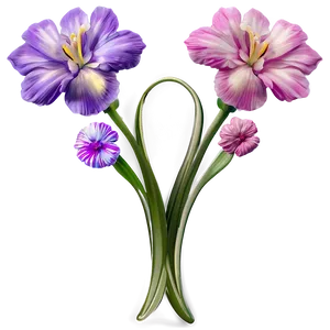 Spring Bloom Cluster PNG 06272024 PNG