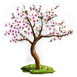 Spring Blossom Tree PNG Cux93