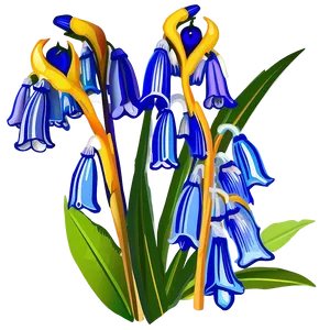 Spring Bluebell Flower PNG Huh23 PNG
