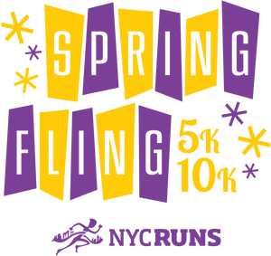 Spring Fling5k10k Event Graphic