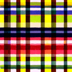 Spring Floral Plaid PNG Wgv