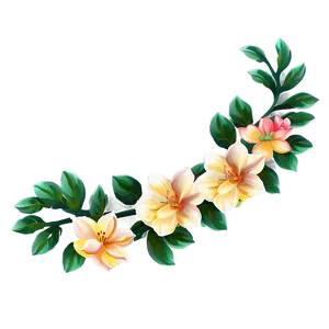 Spring Flower Border Png Hxj PNG image