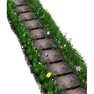 Spring Flower Path Png 06202024 PNG image