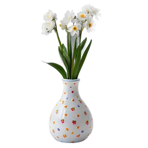 Spring Flowers In Vase Png Dab PNG image