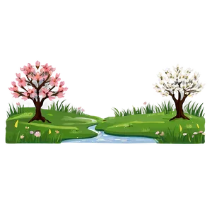 Spring Landscape PNG Cpl36