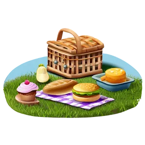 Spring Outdoor Picnic PNG Ftl