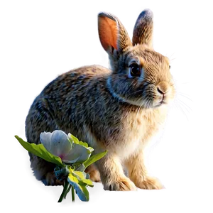 Spring Rabbit PNG 63