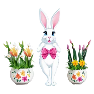 Spring Rabbit PNG Icl PNG