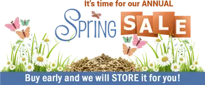 Spring Sale Announcement Banner