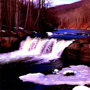 Spring Thaw And Dam Flow PNG 06292024 PNG