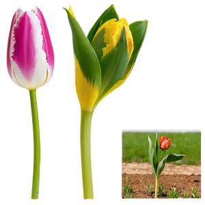 Spring Tulip Png 84 PNG image