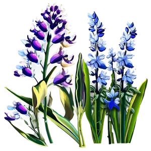 Spring Wildflower Landscape PNG 06202024 PNG
