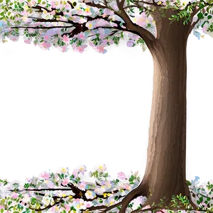 Springtime Big Tree Bloom PNG 06262024