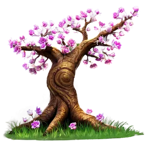 Springtime Big Tree Bloom PNG Ehh30