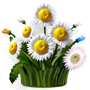 Springtime Daisy Flower Png 94 PNG image