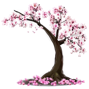 Springtime Sakura Tree Scenery PNG 22 PNG