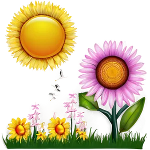 Springtime Sunrise PNG 53