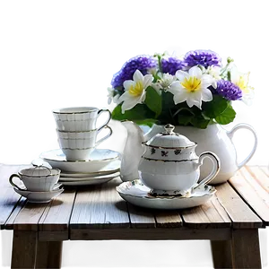 Springtime Tea Party PNG 05212024 PNG