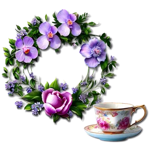 Springtime Tea Party PNG 95 PNG