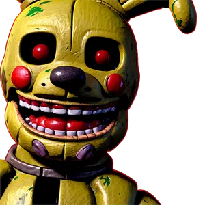 Springtrap Close-up Shot PNG Npu21 PNG