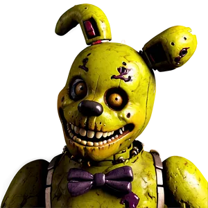 Springtrap Creepy Smile Png Byw78 PNG image