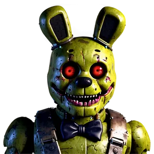 Springtrap Creepy Smile Png Mly PNG image