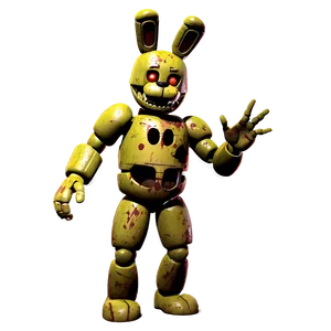 Springtrap In Action PNG Swq PNG