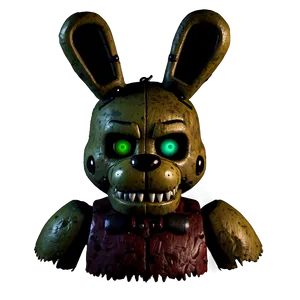 Springtrap's Menacing Look Png Ira7 PNG image