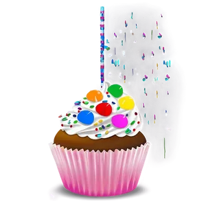 Sprinkle Cupcake Png Ujt PNG image