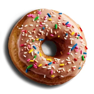 Sprinkled Donut Png Wri PNG image