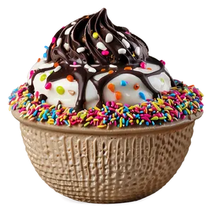 Sprinkles Ice Cream Cup Png 06262024 PNG image