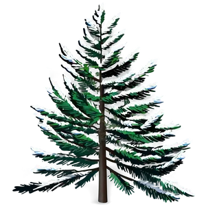 Spruce Tree Forest Landscape Png Qts99 PNG image