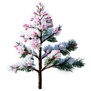 Spruce Tree In Blossom PNG 57
