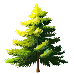 Spruce Tree Silhouette Png 38 PNG image