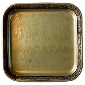 Square Iron Tray PNG Xeq