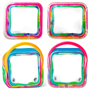 Square Outline For Coloring PNG 95