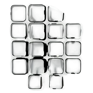 Square Outline For Coloring PNG Hiq