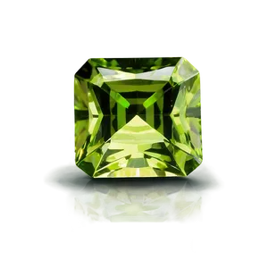 Square Peridot Gemstone PNG 06242024